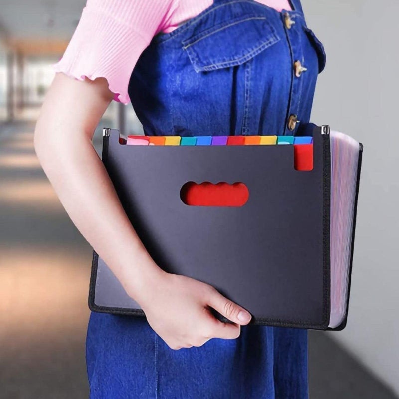 Penck Expanding File Folder 36 Pockets, Large Capacity Multicolored Portable Accordion A4 Document Organizer â€“ Works on Letter Size and A4 Size for Home/Office/Business/Study - Image 5